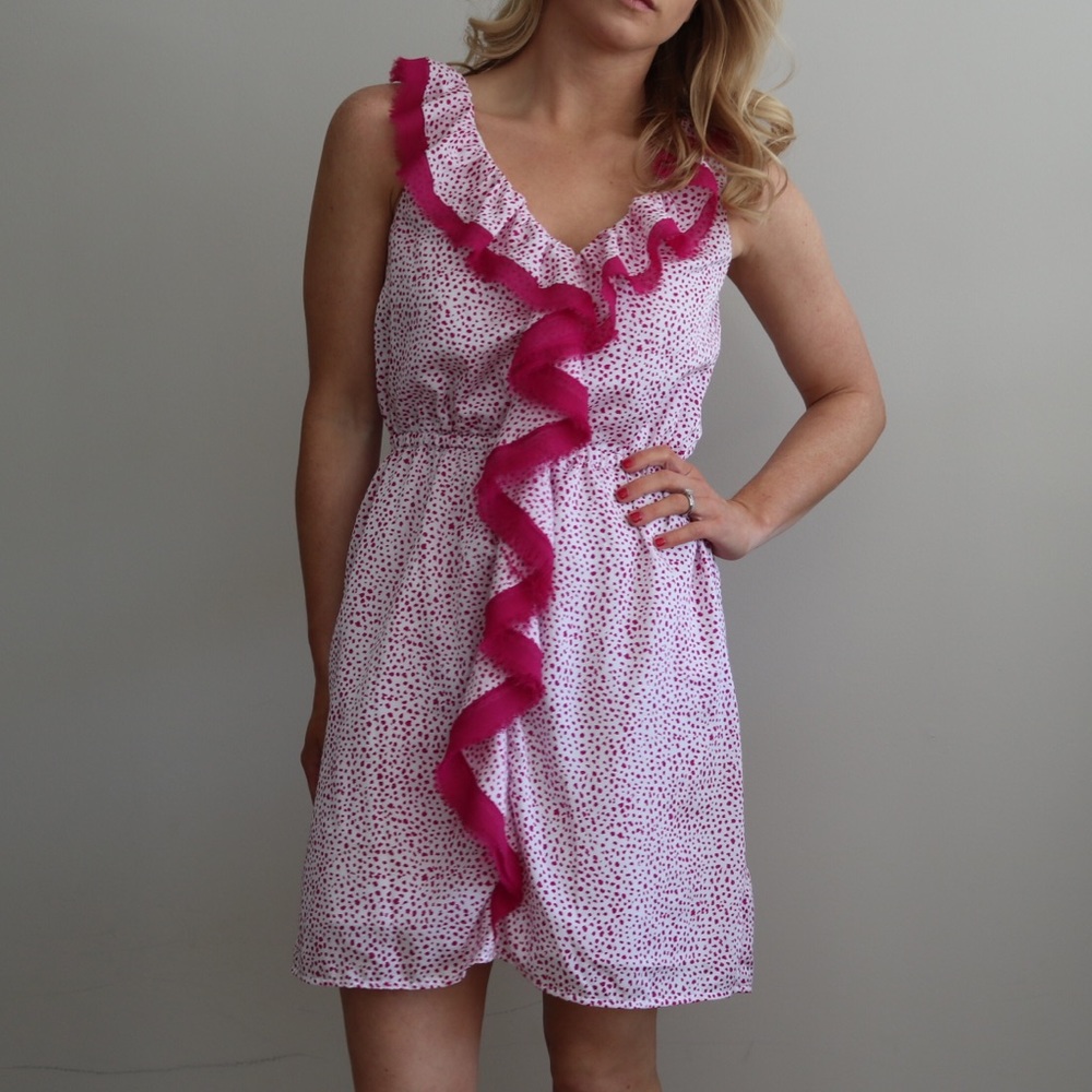Loft Ruffle Dress